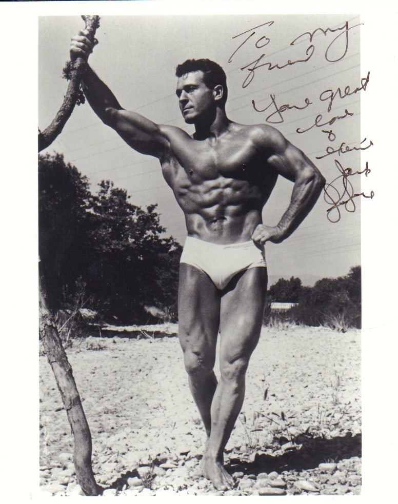 Jack Lalane signed photograph: Famous bodybuilder fitness guru signed vintage 8x10 scarce This item comes with a fully illustrated serial numbered letter of authenticity guaranteeing its authenticity for the life of the piece and i