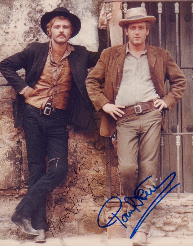 Butch Cassidy and the Sundance Kid signed photograp (1 of 1)