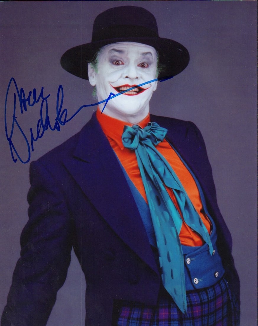 Jack Nicholson Joker signed photograph (1 of 1)