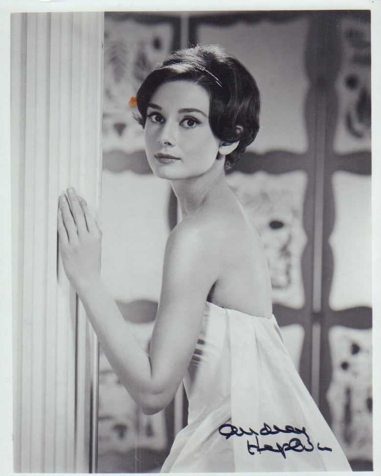 Audrey Hepburn signed photograph (1 of 1)