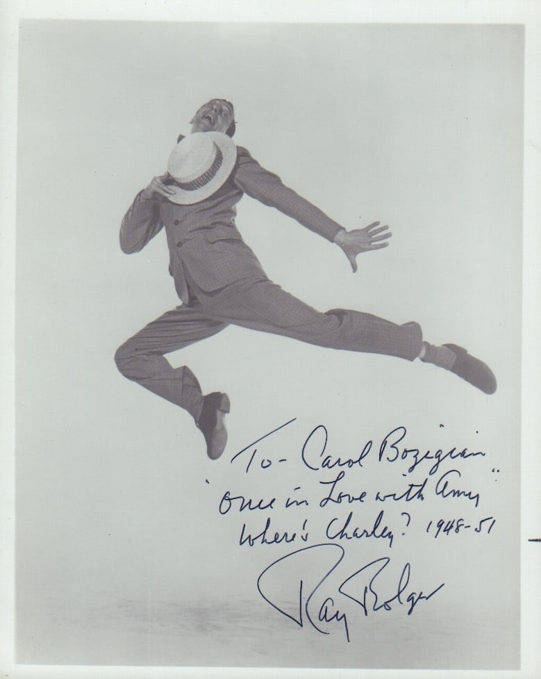 Ray Bolger signed photograph (1 of 1)