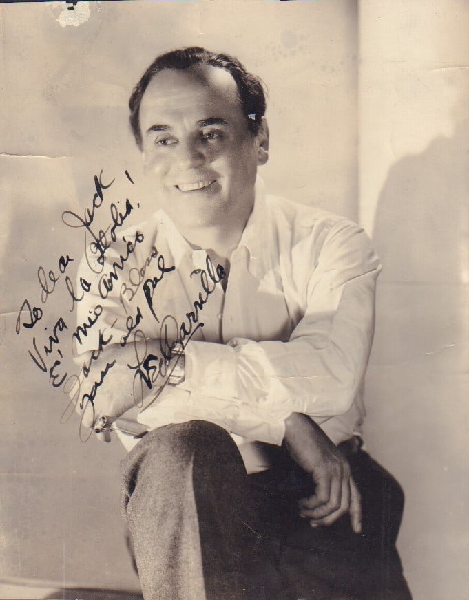 Leo Carillo signed photograph (1 of 1)