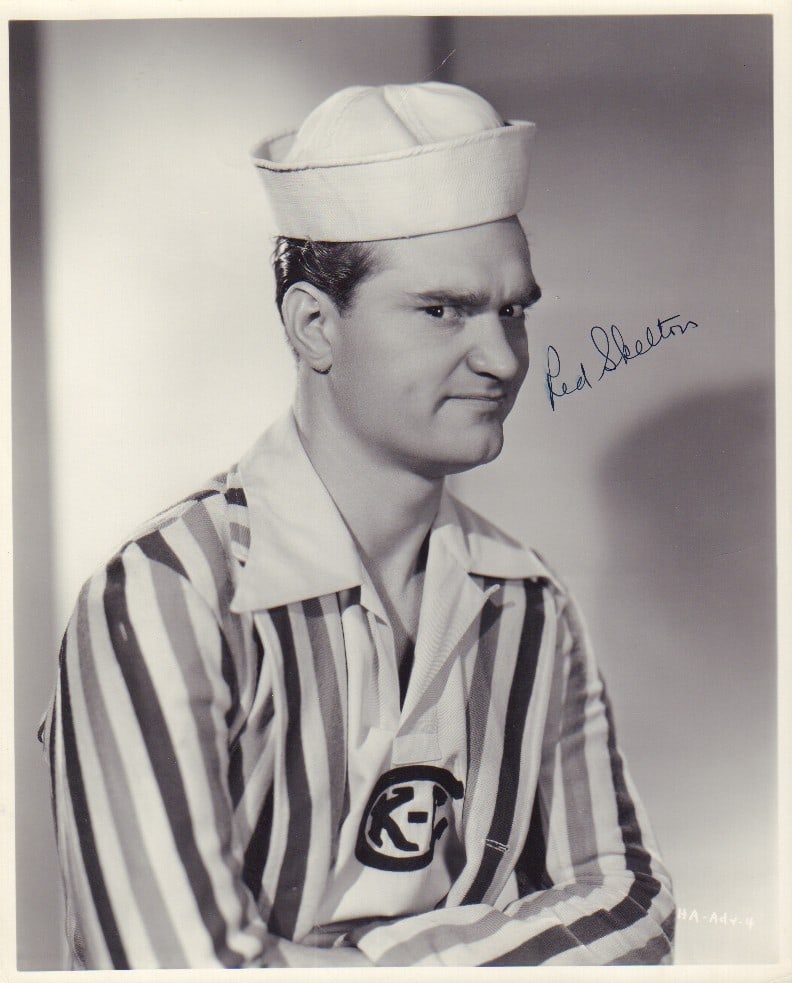Red Skelton signed photograph (1 of 1)