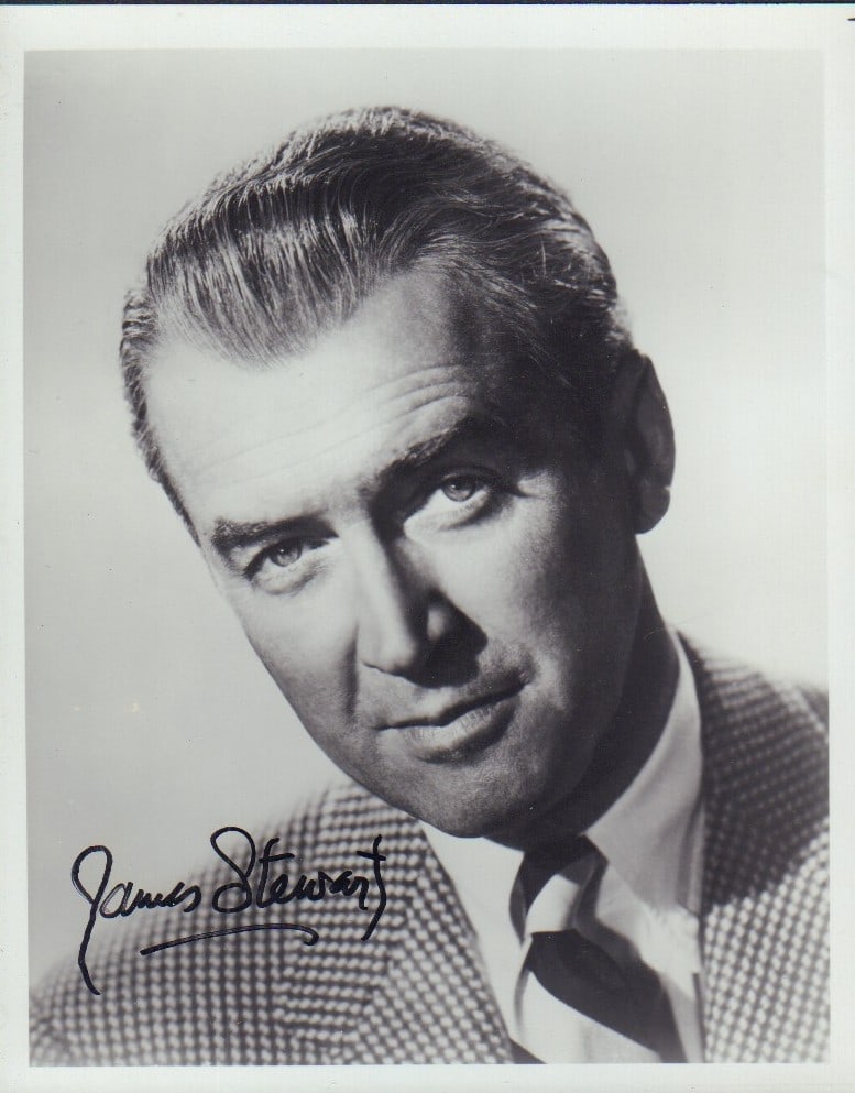 James Stewart signed photograph (1 of 1)