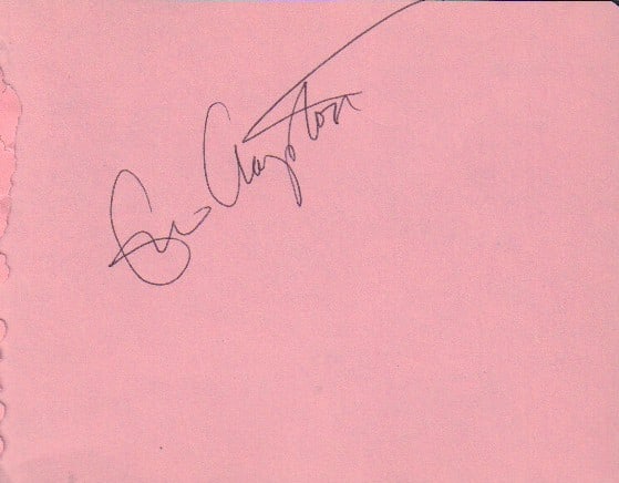 Eric Clapton signature (1 of 1)