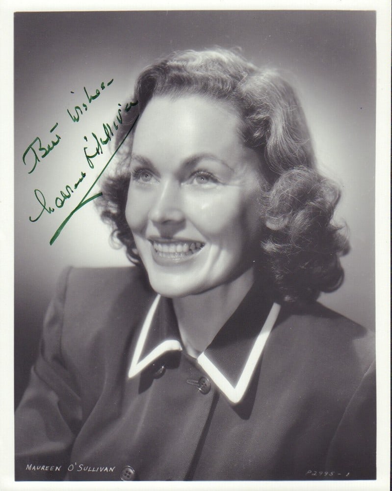 Maurren O'Sullivan signed photograph (1 of 1)