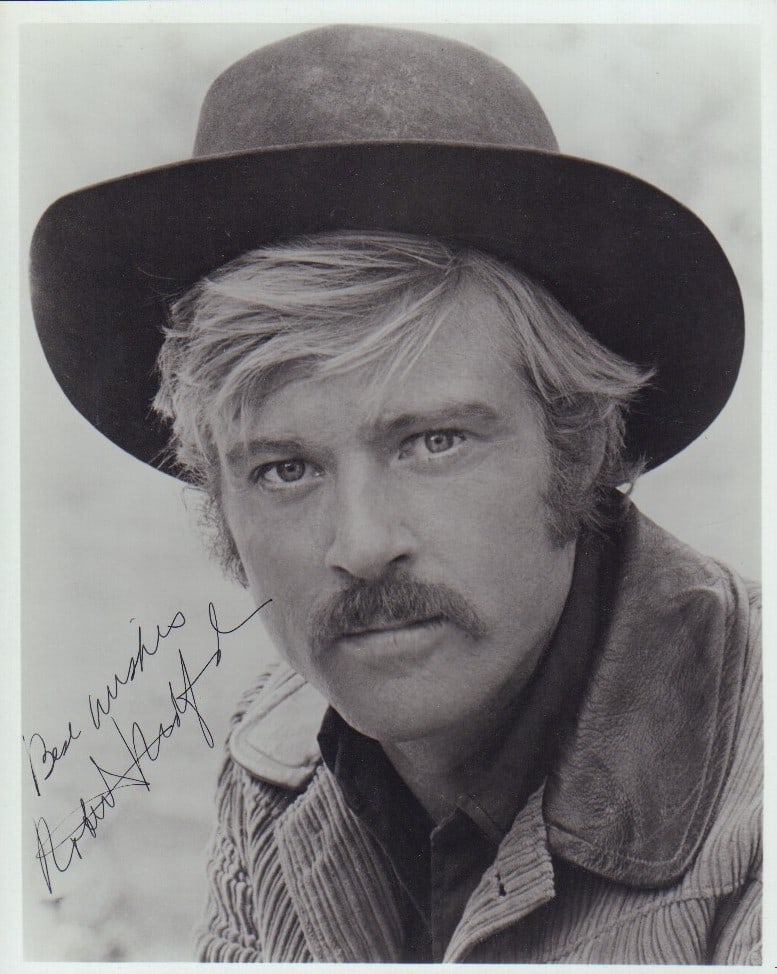 Robert Redford signed photograph (1 of 1)