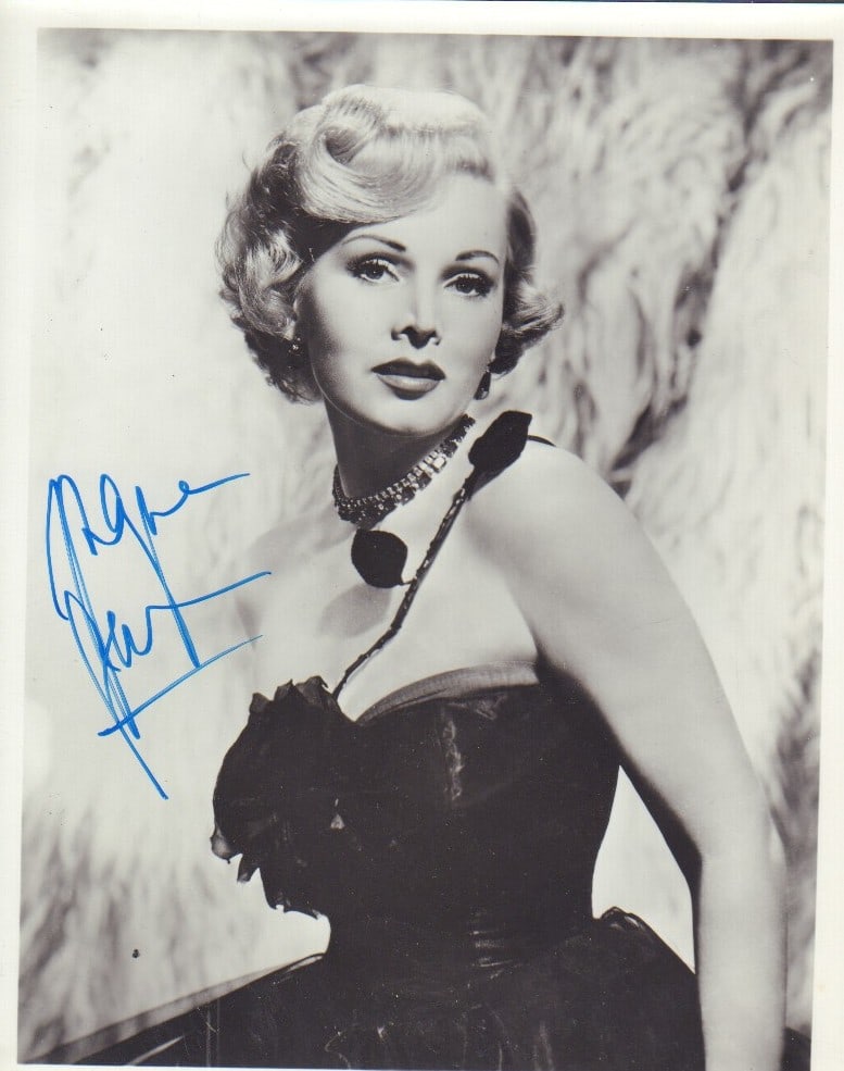Zsa Zsa Gabor signed photograph (1 of 1)