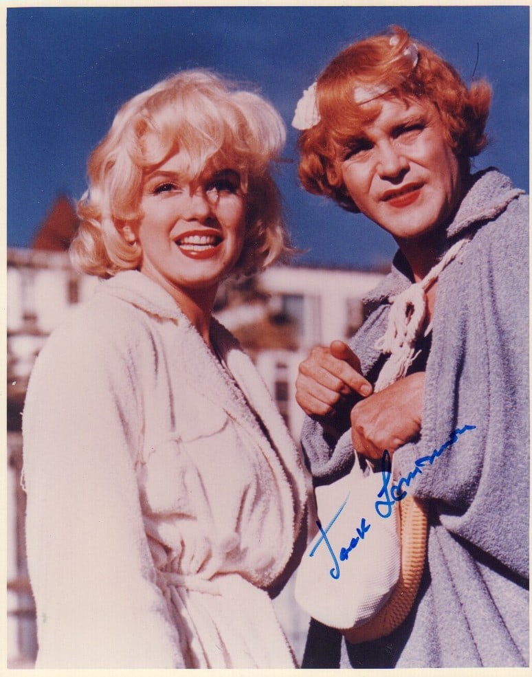 Jack Lemmon signed photograph (1 of 1)