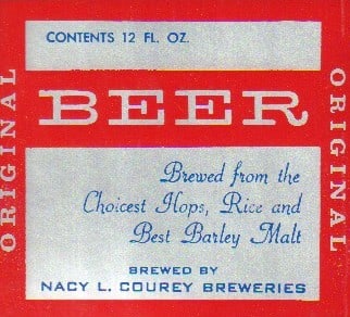 Animal House prop beer label (1 of 1)