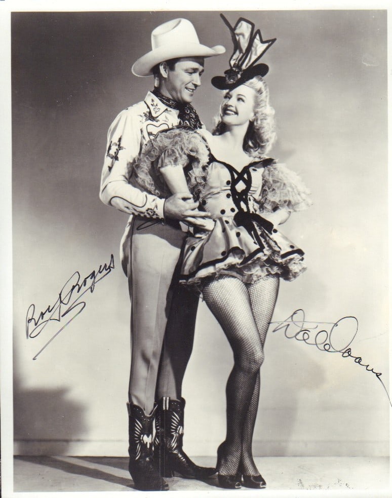 Roy and Dale signed photograph (1 of 1)