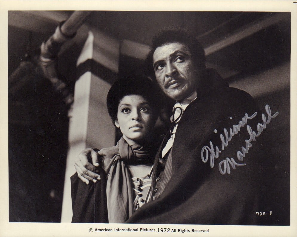 William Marshall signed photograph (1 of 1)