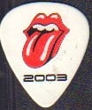Rolling Stones Kieth Richards guitar pick (1 of 2)