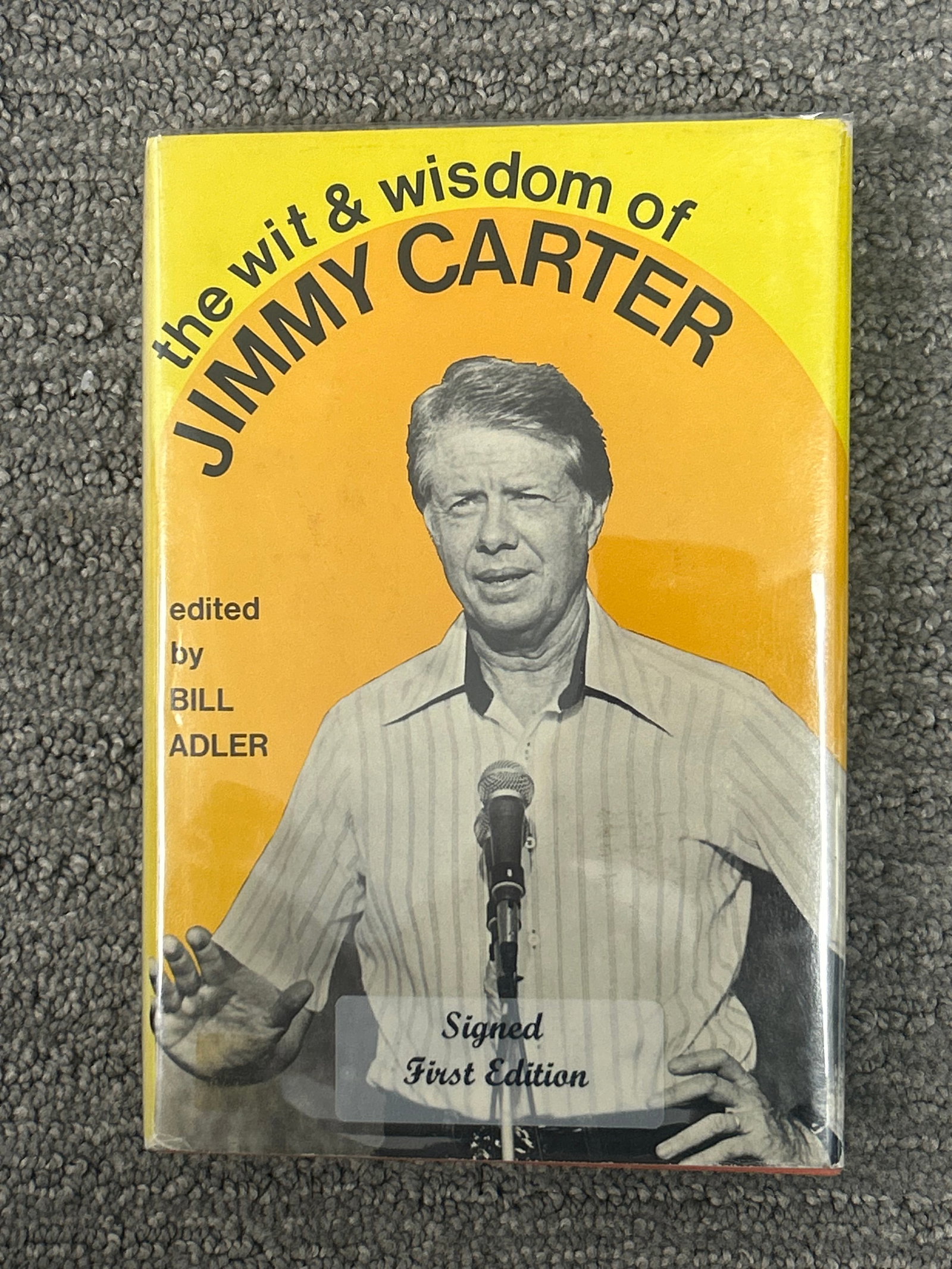 Jimmy Carter signed book (1 of 2)