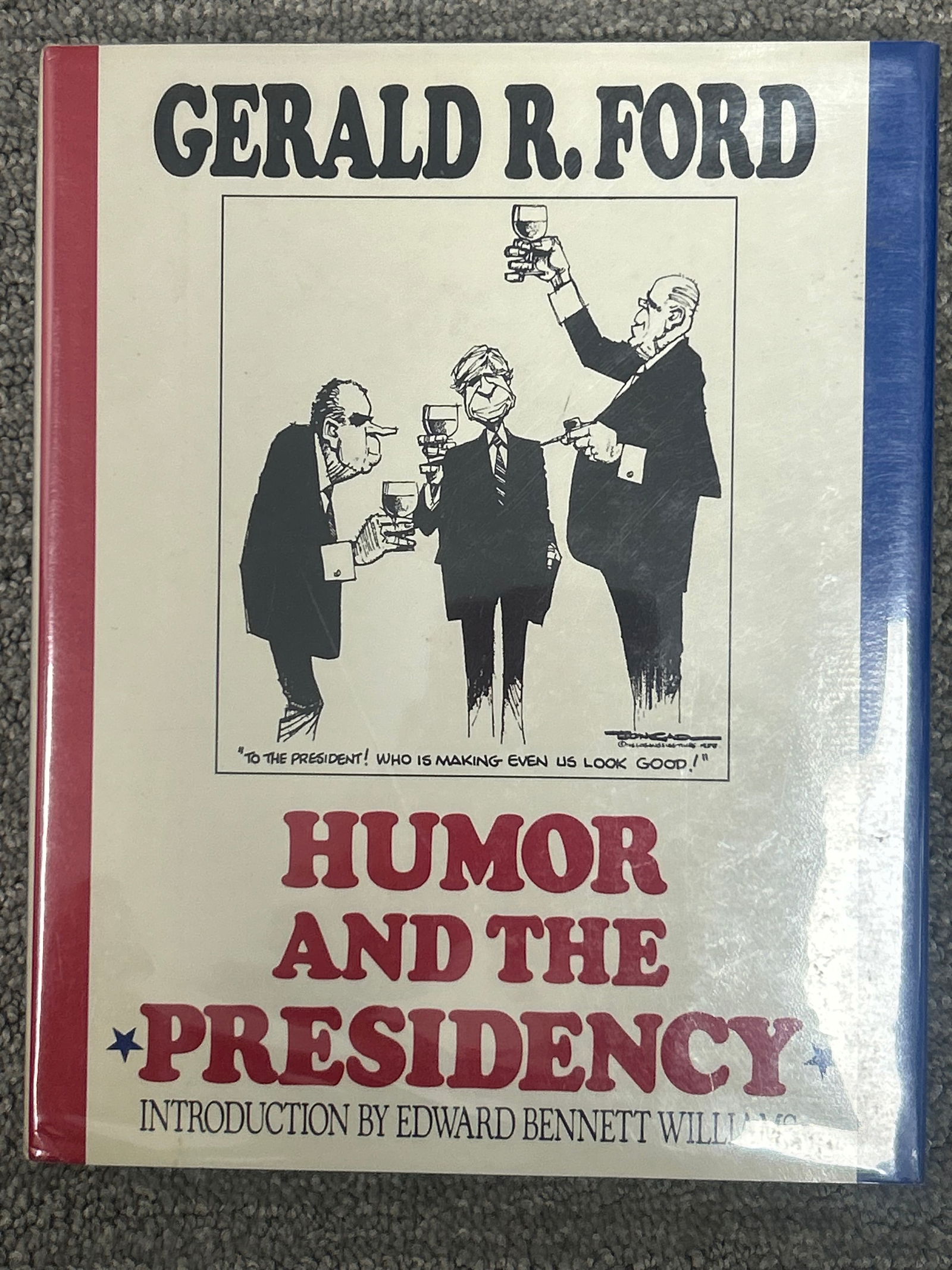 Gerald Ford signed book (1 of 2)