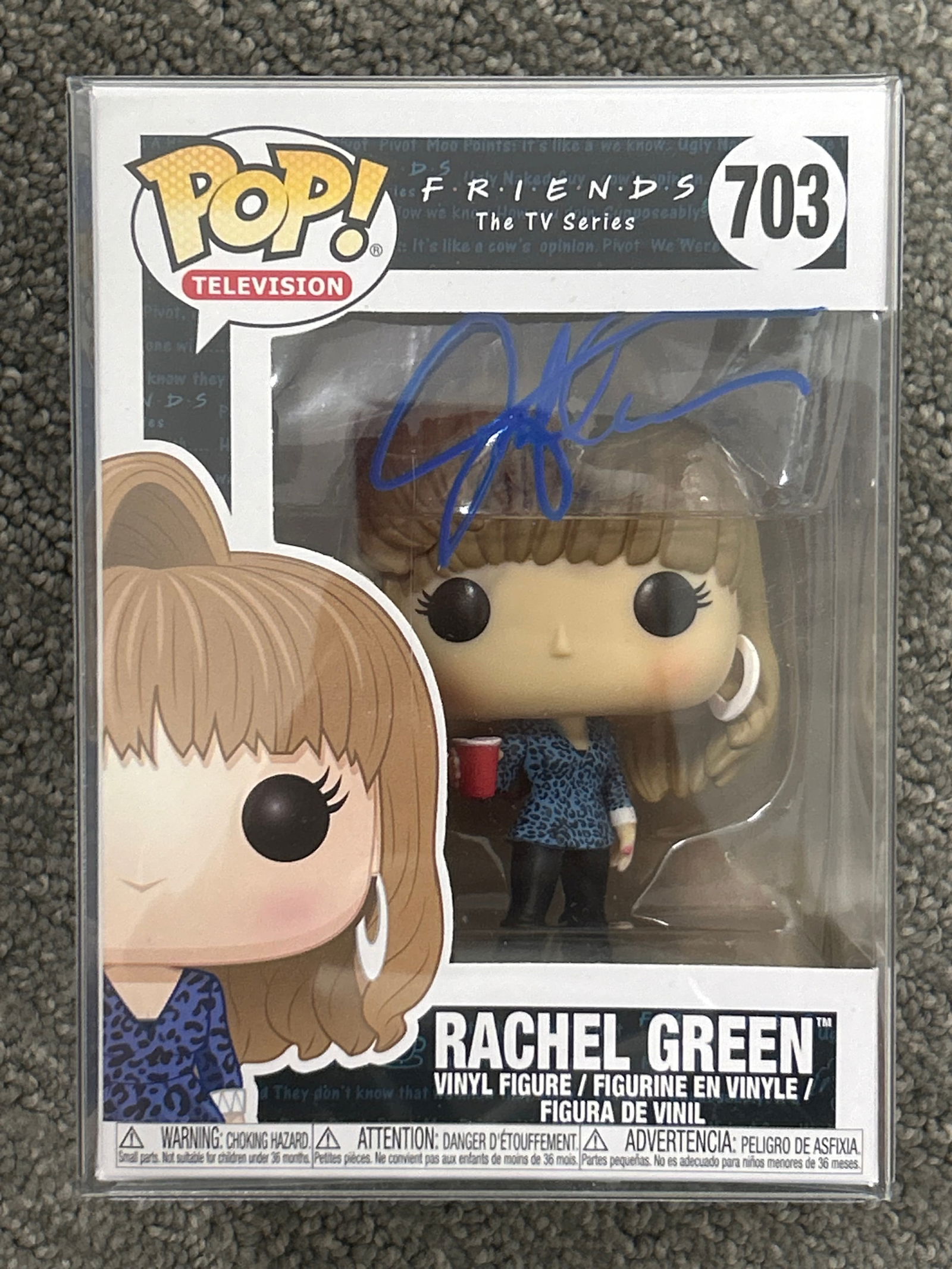 Jennifer Aniston signed pop vinyl (1 of 1)