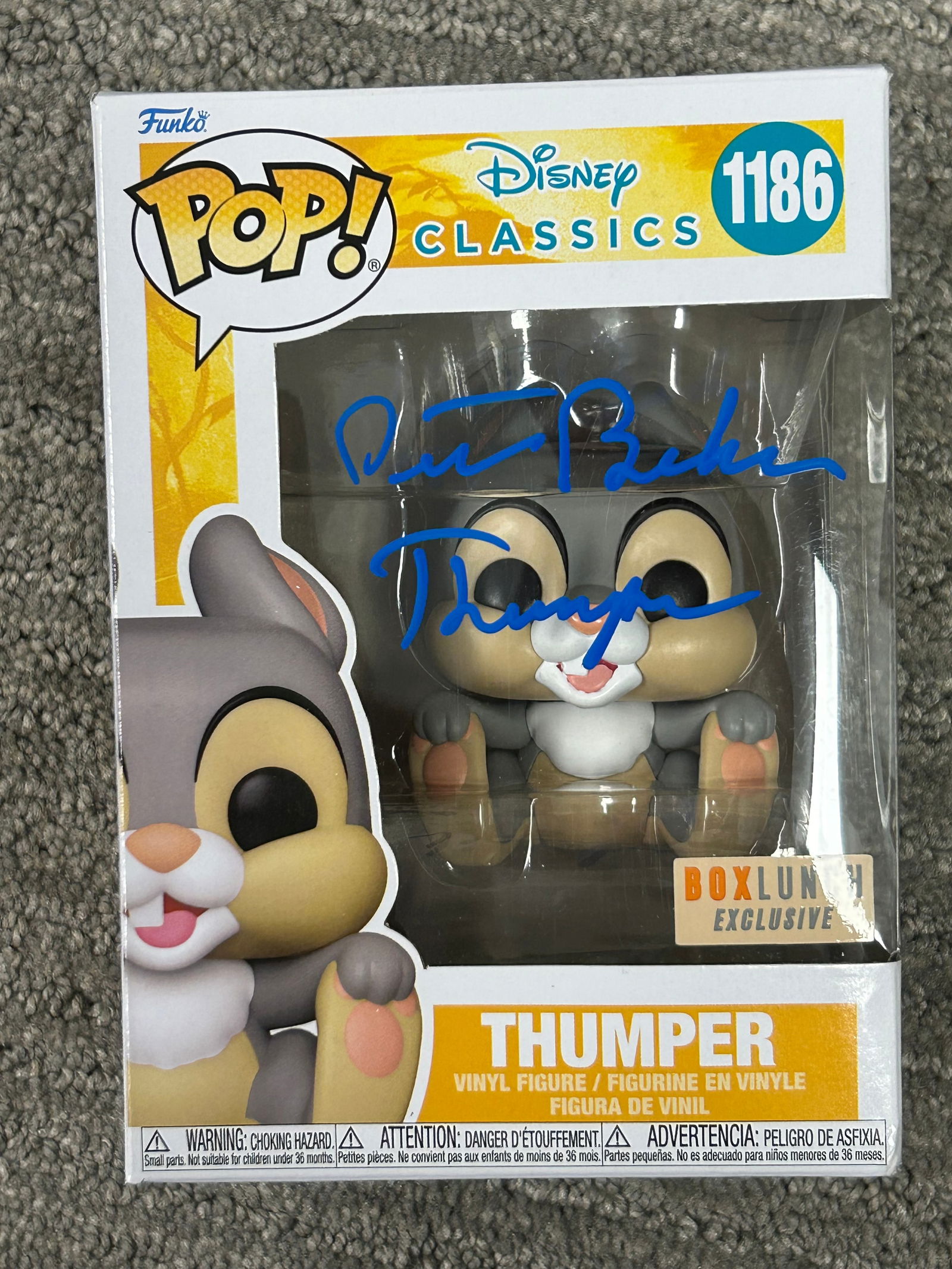 Thumper Bambi signed pop vinyl (1 of 1)