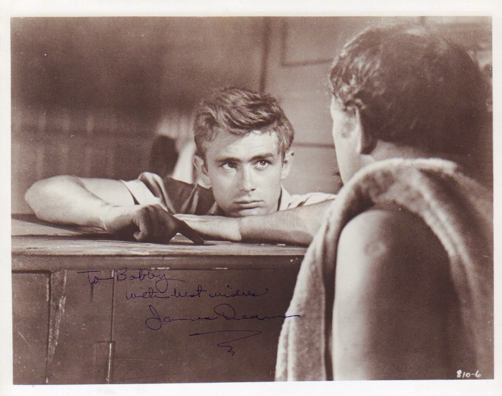 James Dean signed photograph (1 of 1)