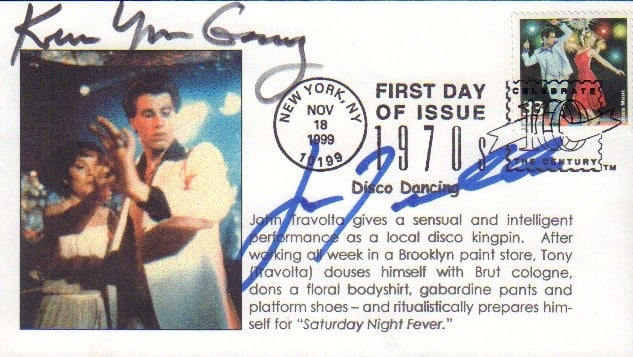 John Travolta signed FDC (1 of 1)