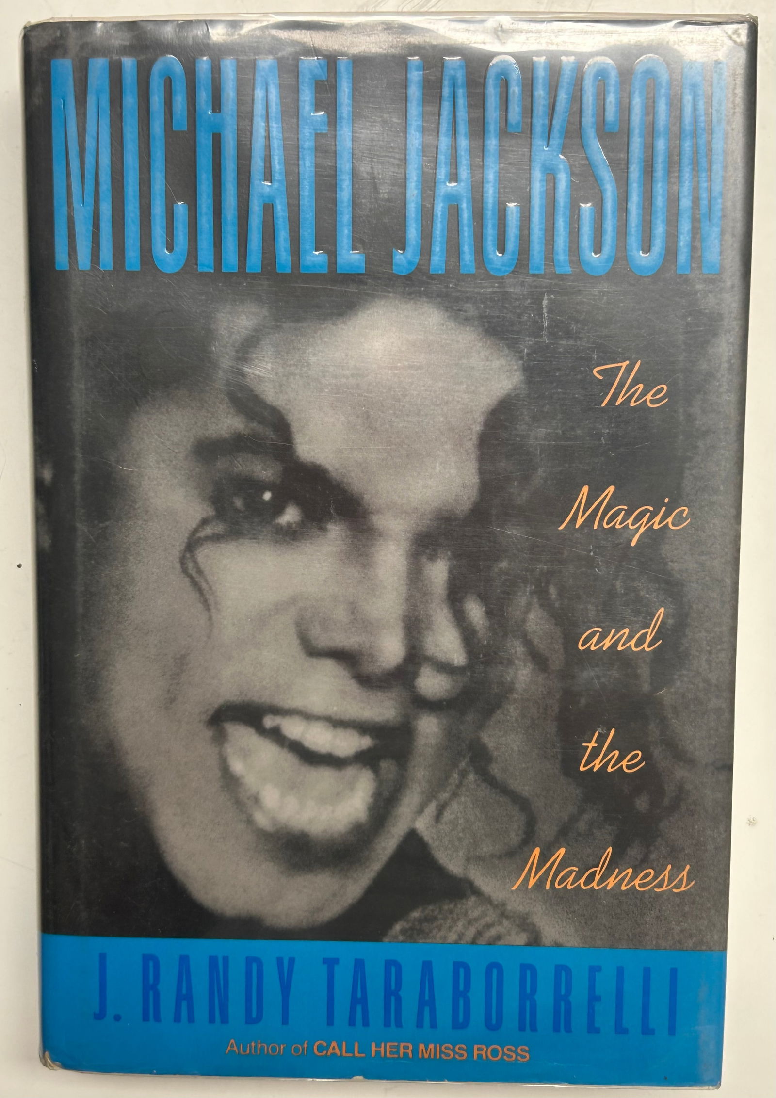 Michael Jackson signed biography (1 of 2)