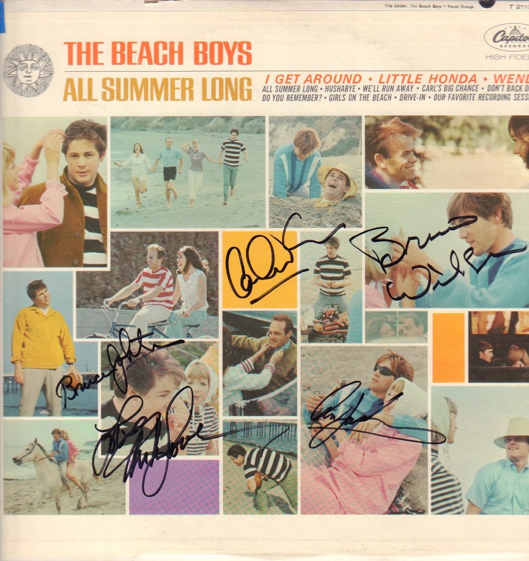 Beach Boys signed LP (1 of 1)