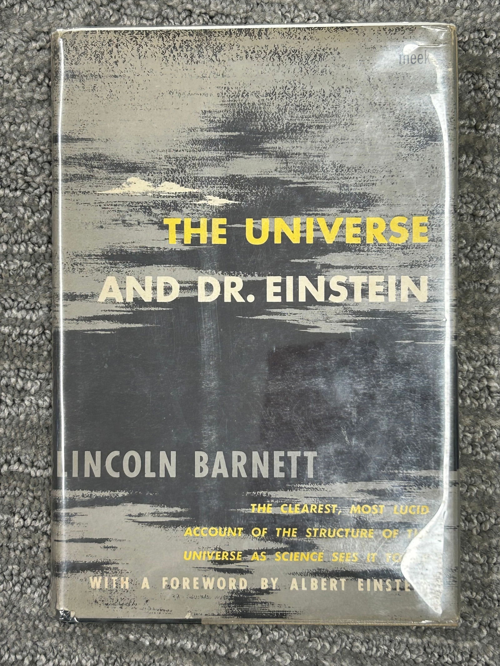 The Universe signed by Albert Einstein (1 of 2)