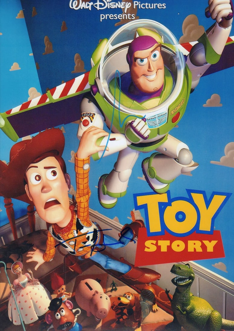 Toy Story cast signed photograph (1 of 1)