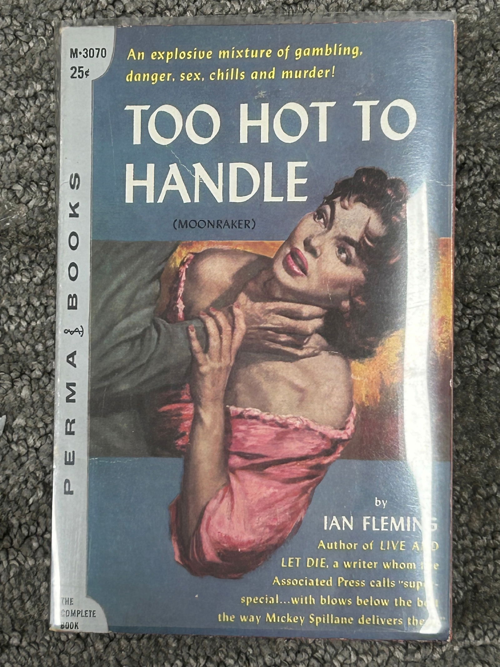 RARE Ian Flemming signed book (1 of 2)