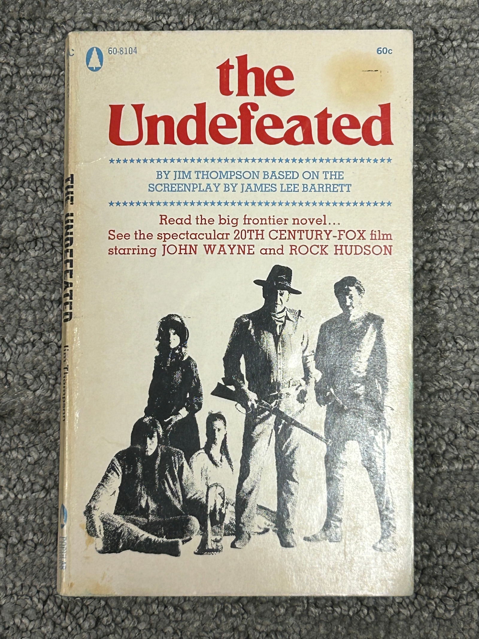 Undefeated John Wayne signed book (1 of 2)