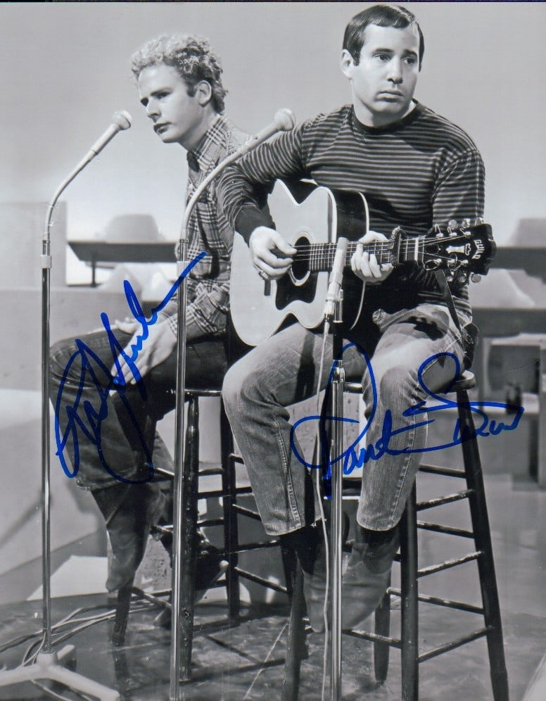 Simon and Garfunkle signed photograph (1 of 1)