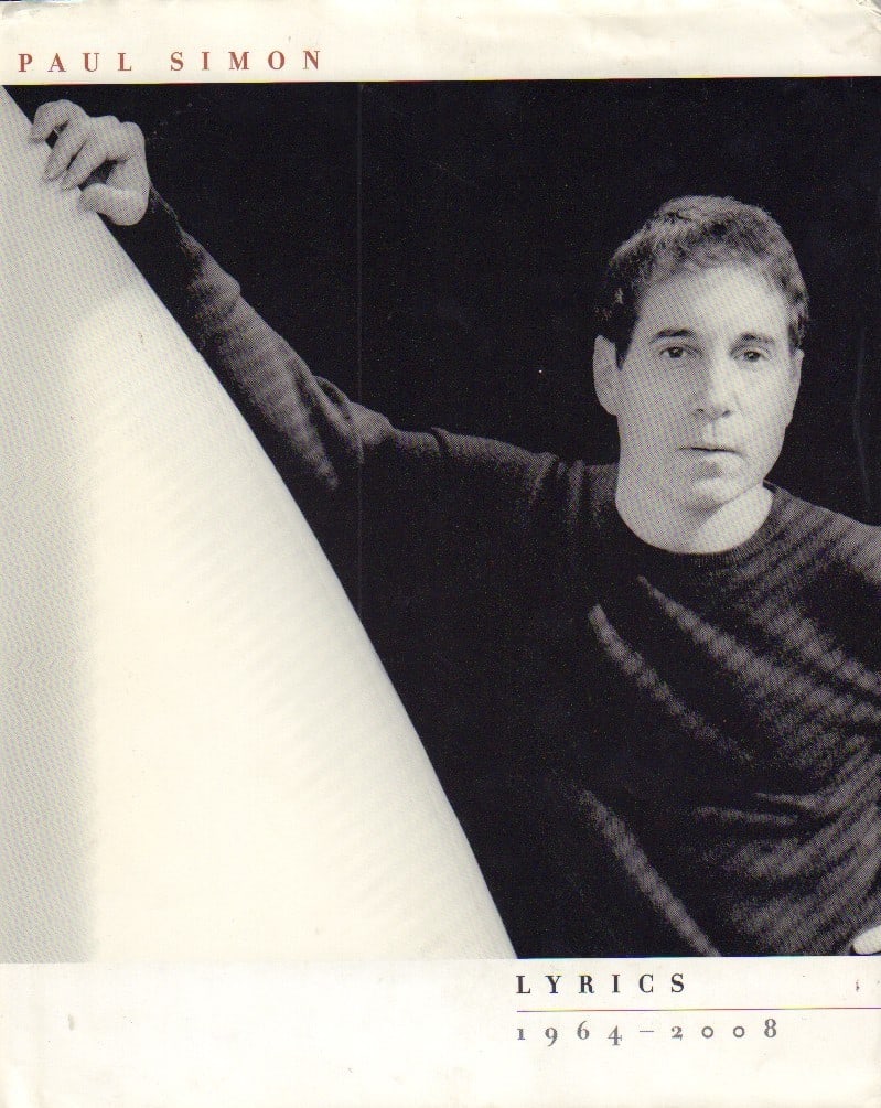 Paul Simon signed book (1 of 2)
