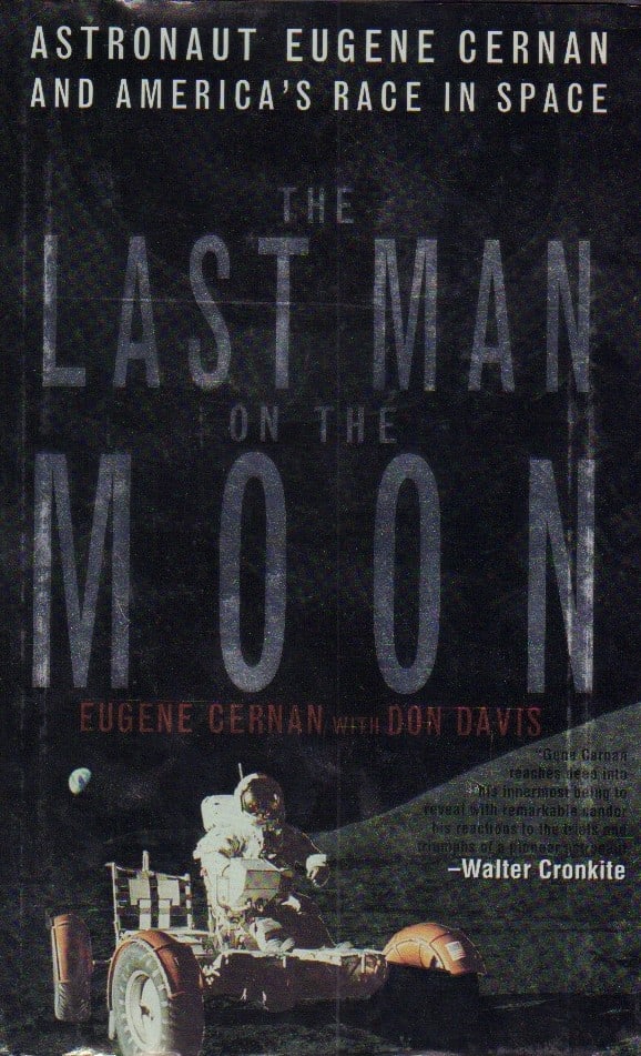Last Man on the Moon book signed by Eugene Cernan (1 of 2)