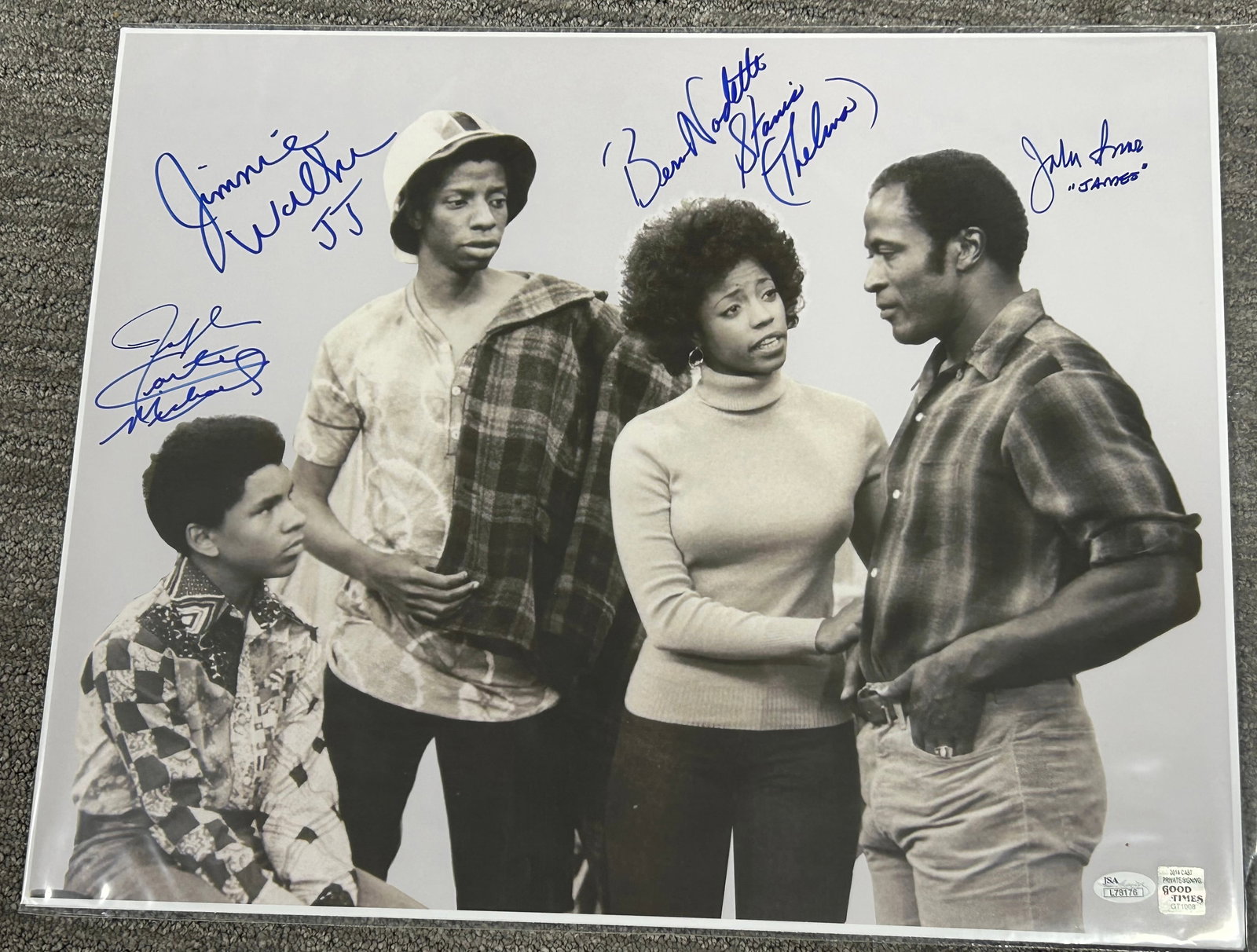 Good Times cast signed photograph (1 of 1)