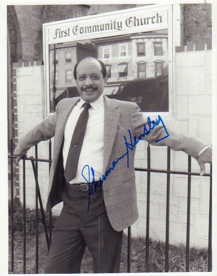 Sherman Hemsley signed photograph (1 of 1)