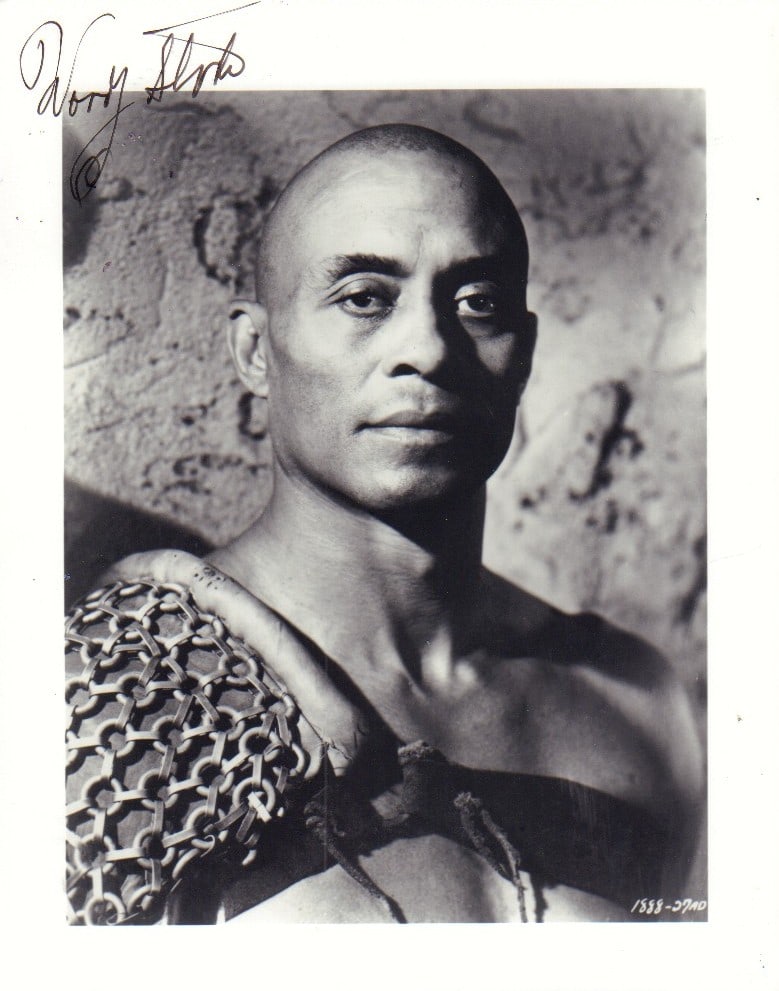 Woody Strode signed photograph (1 of 1)