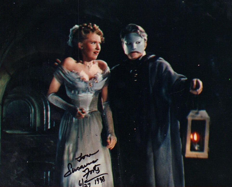 Susanna Foster signed photograph: From Phantom of the Opera signed 8x10 This item comes with a fully illustrated serial numbered letter of authenticity guaranteeing its authenticity for the life of the piece and is searchable online a
