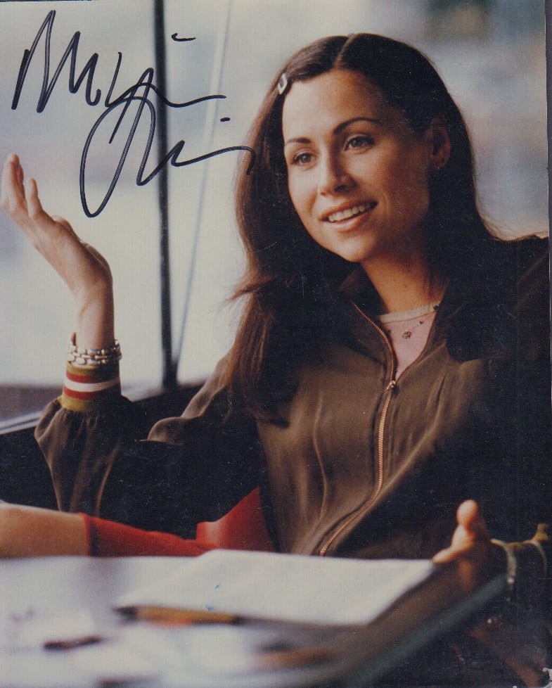 Minnie Driver James Bond signed photograph (1 of 1)