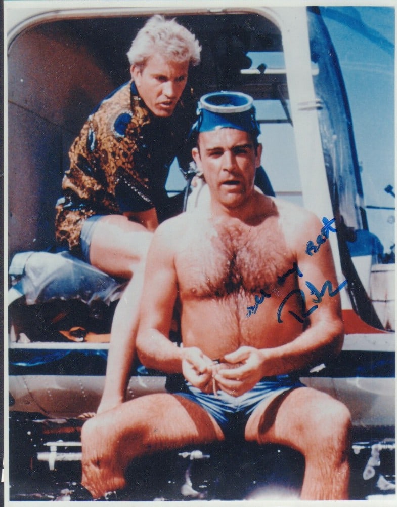 Rick Van Nutter signed James Bond photograph (1 of 1)