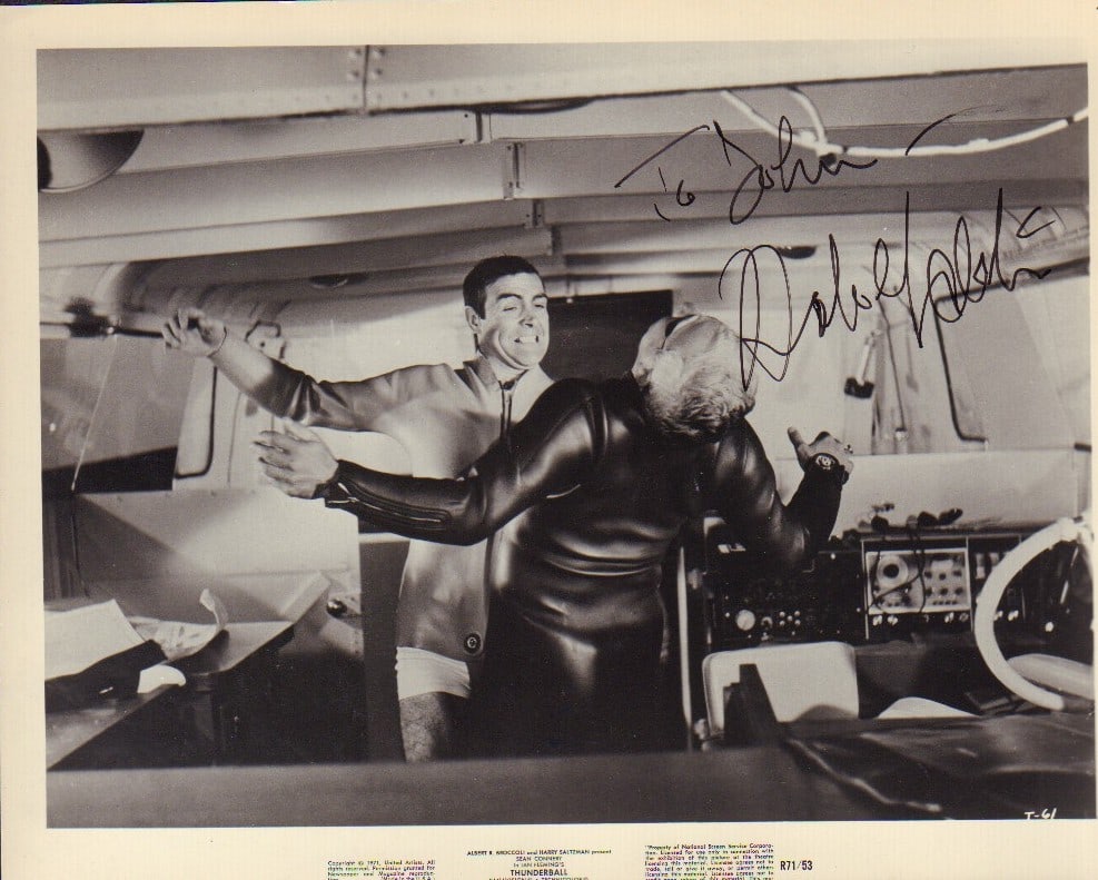 Adolfo Celi signed James Bond photograph (1 of 1)