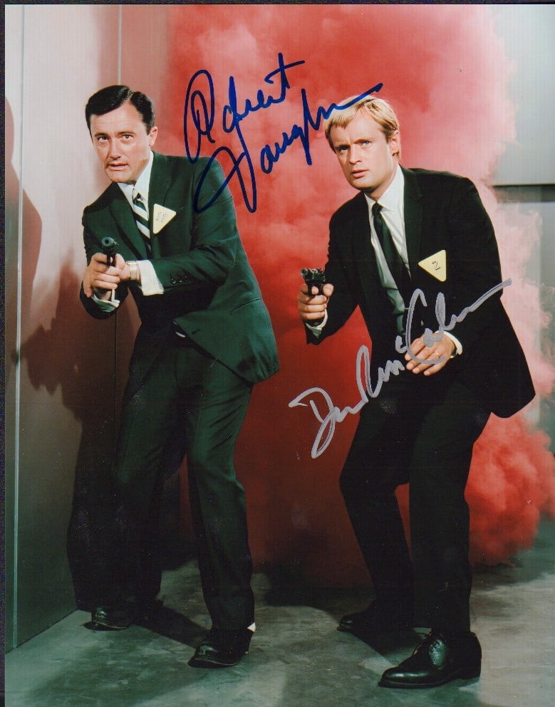 Man from UNCLE cast signed photograph (1 of 1)