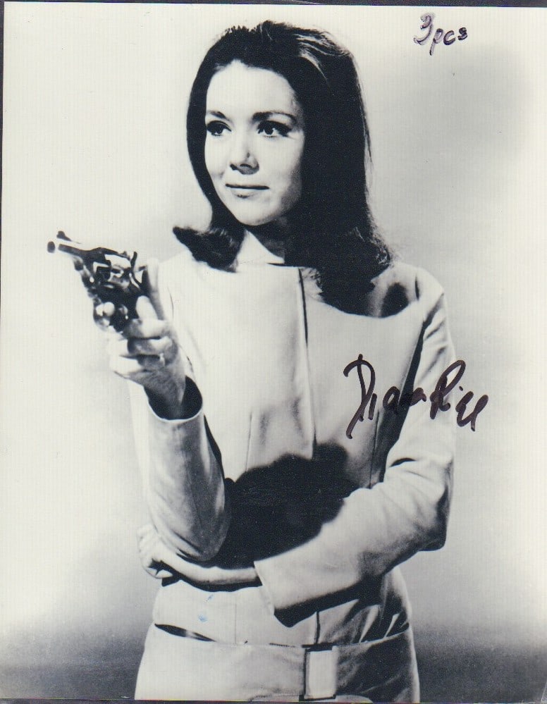 Diana Rigg signed photograph (1 of 1)