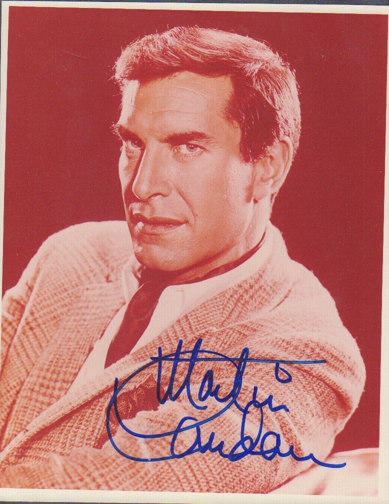 Martin Landau signed Mission Impossible photograph (1 of 1)