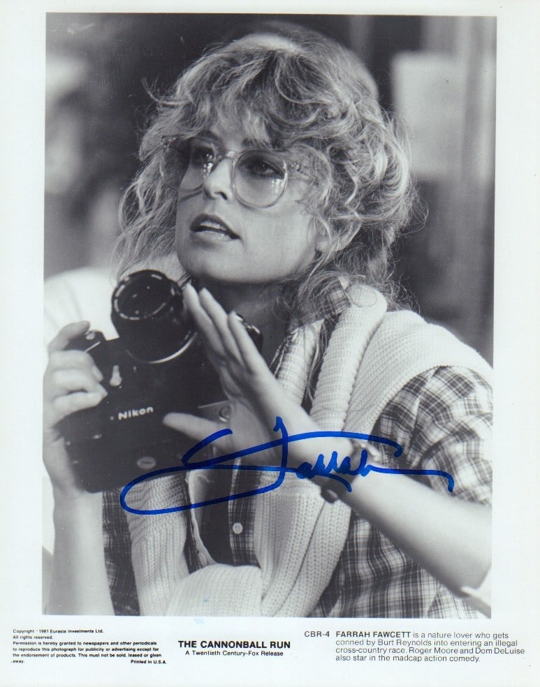 Farrah Fawcett signed photograph (1 of 1)