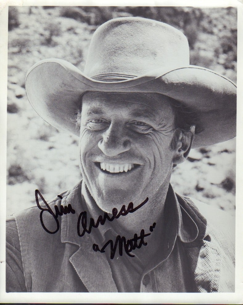 Jim Arness signed photograph (1 of 1)