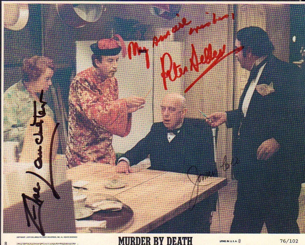 Murder by Death cast signed photograph (1 of 1)
