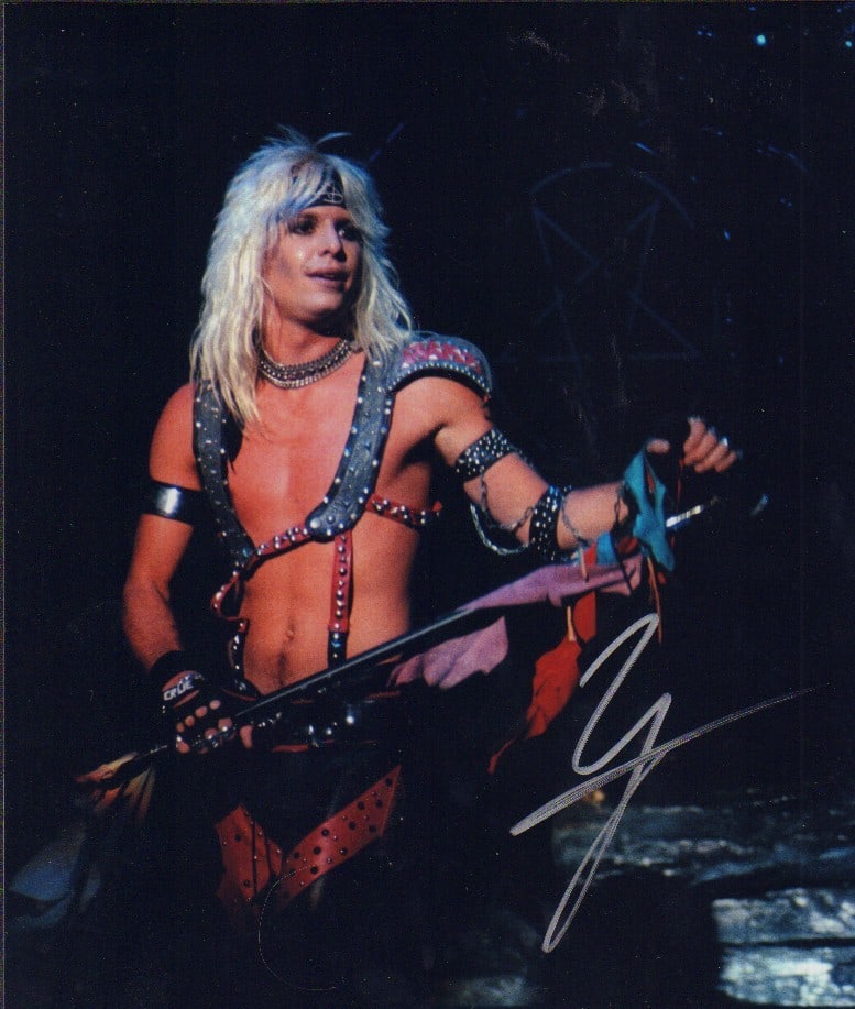 Vince Neil signed photograph (1 of 1)