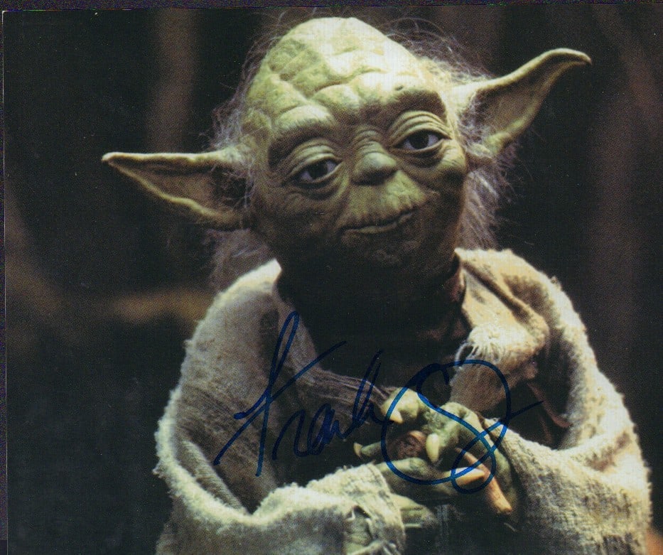 Frank Oz signed photograph (1 of 1)