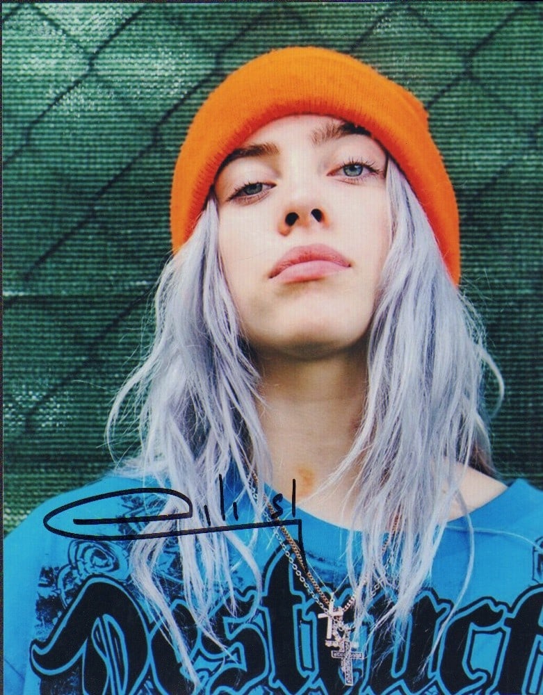 Billie Eilesh signed photograph (1 of 1)