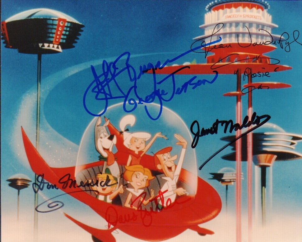 The Jetsons cast signed photograph (1 of 1)