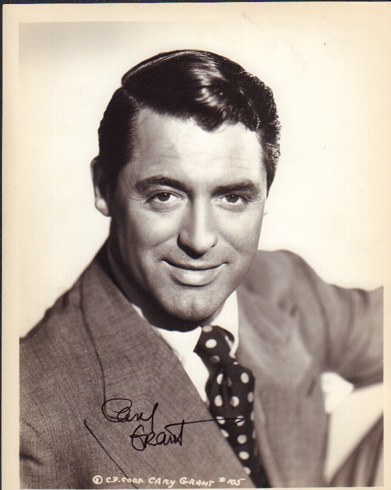 Cary Grant signed photograph (1 of 1)